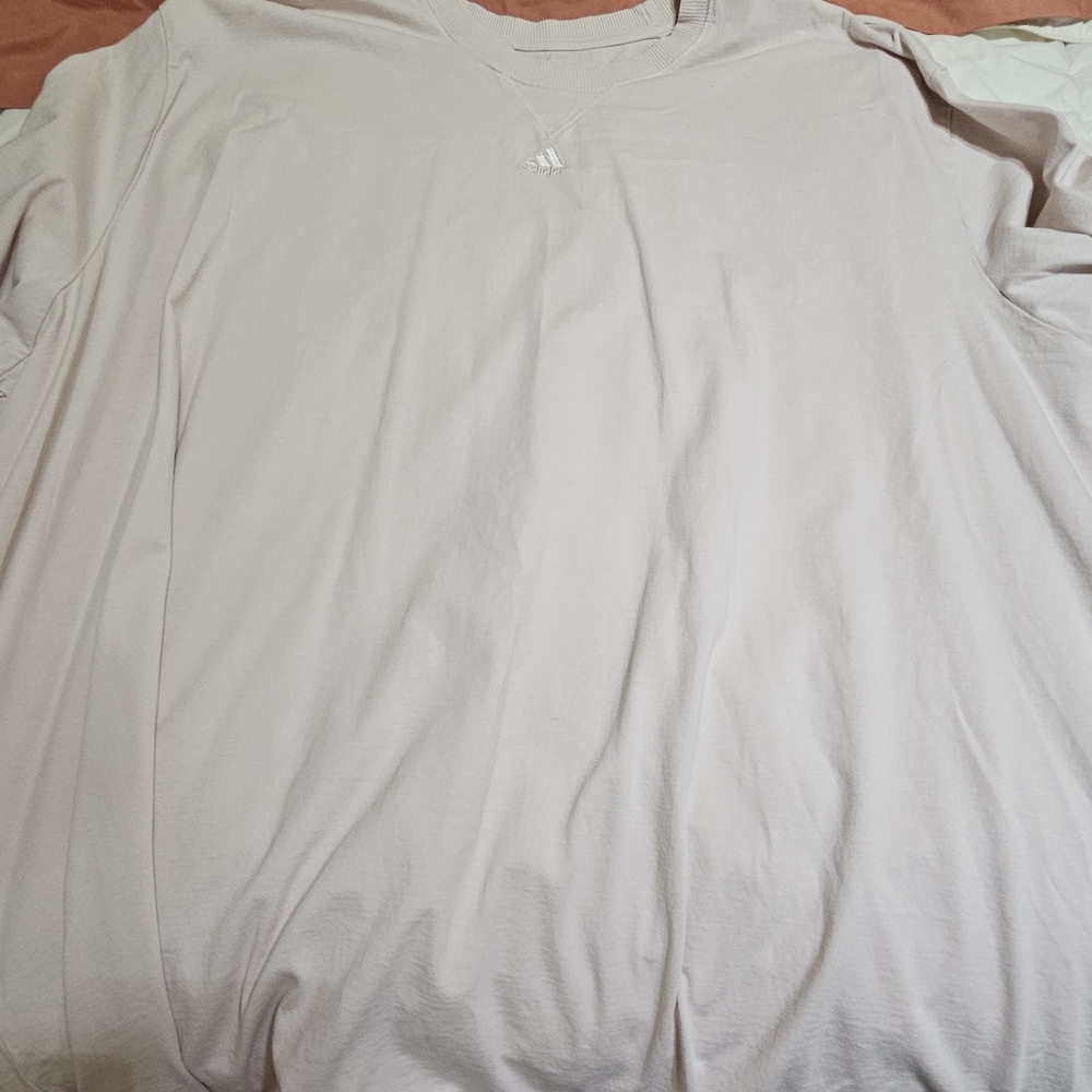 Adidas Men's Light Pink Shirt